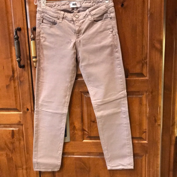 paige khaki jeans